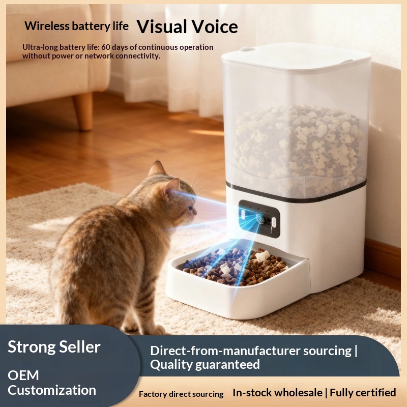 Kitchen Appliances Video - Leben Automatic Pet Feeder With Camera